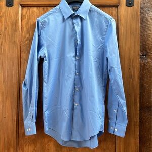 Men’s light blue Van Huesen Medium dress shirt